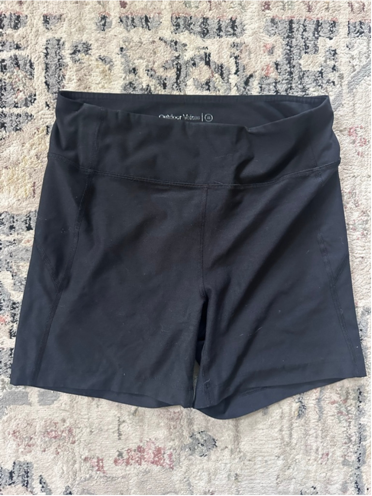 Women's Outdoor Voices Black Bike Shorts M